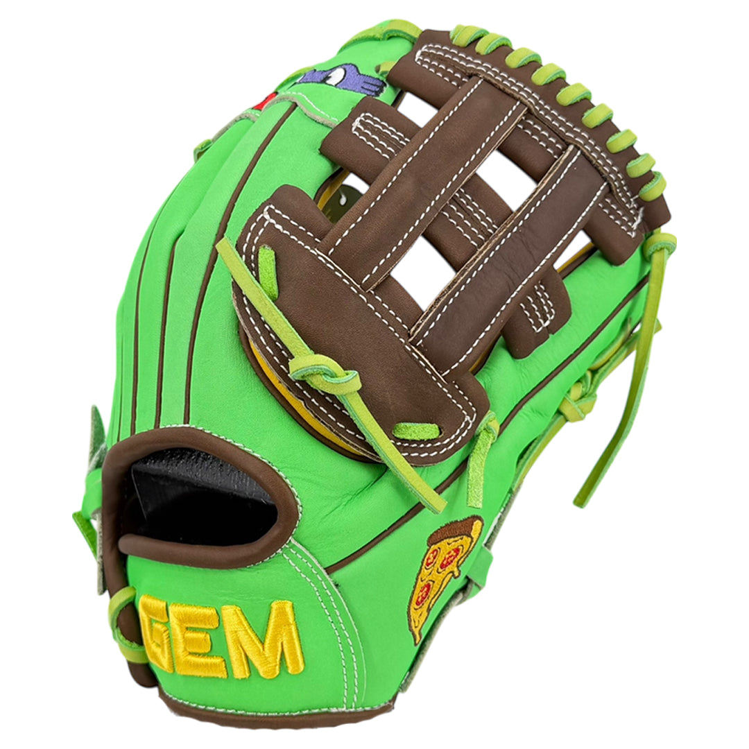 Gem Gloves Baseball Fielding Glove - GEM090 Pizza Party