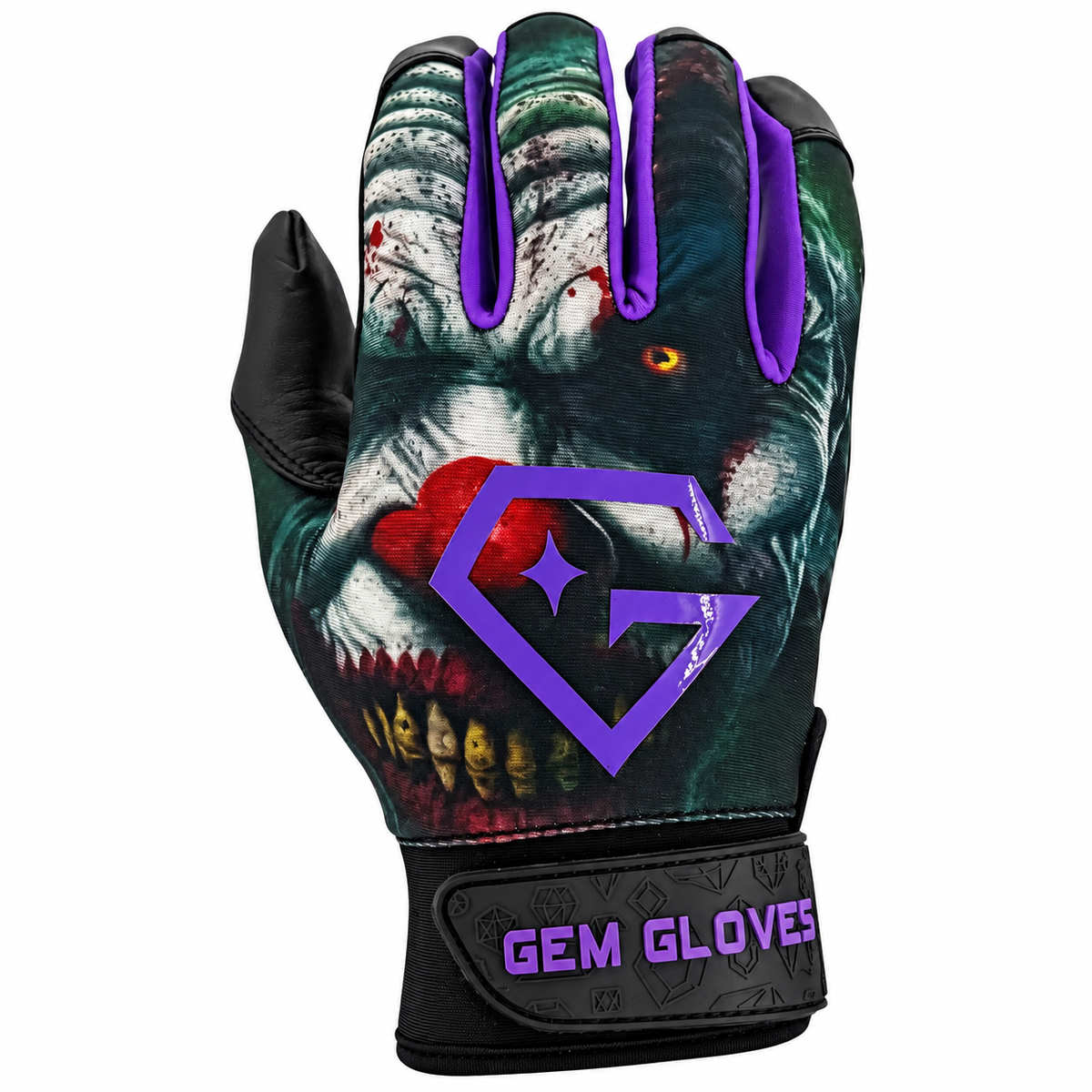 Gem Glove Opalite Batting Glove - Joker Face