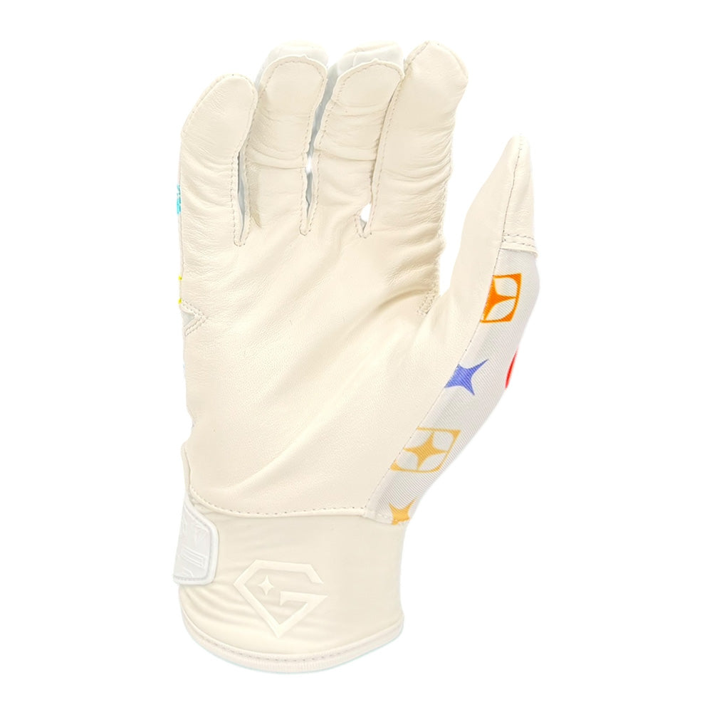 Gem Glove Opalite Batting Glove - Rainbow Lux