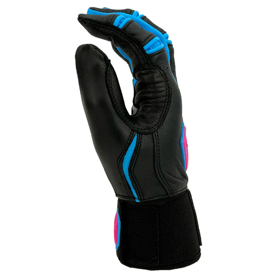 Gem Glove Prospector Long Cuff Batting Glove - Black/Vice