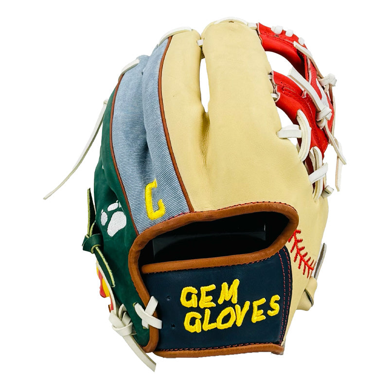 Gem Gloves Baseball Fielding Glove - GEM075 The Great Bambino