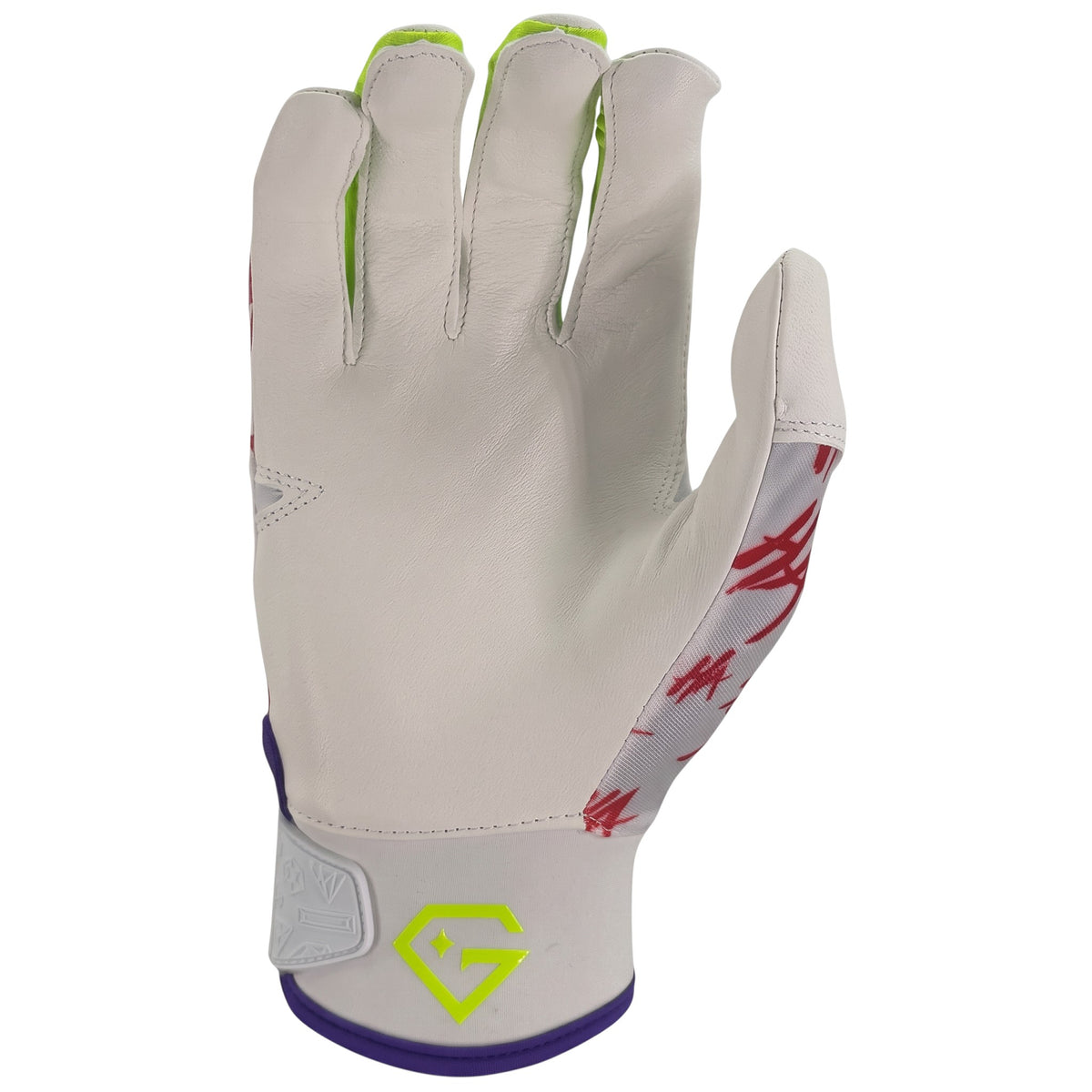 Gem Glove x Anarchy Opalite Batting Glove - Joker White