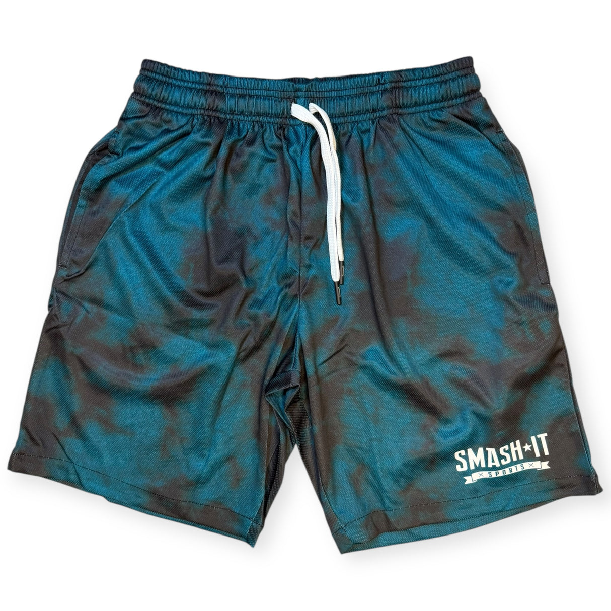 Smash It Sports Mesh Shorts - Acid Wash