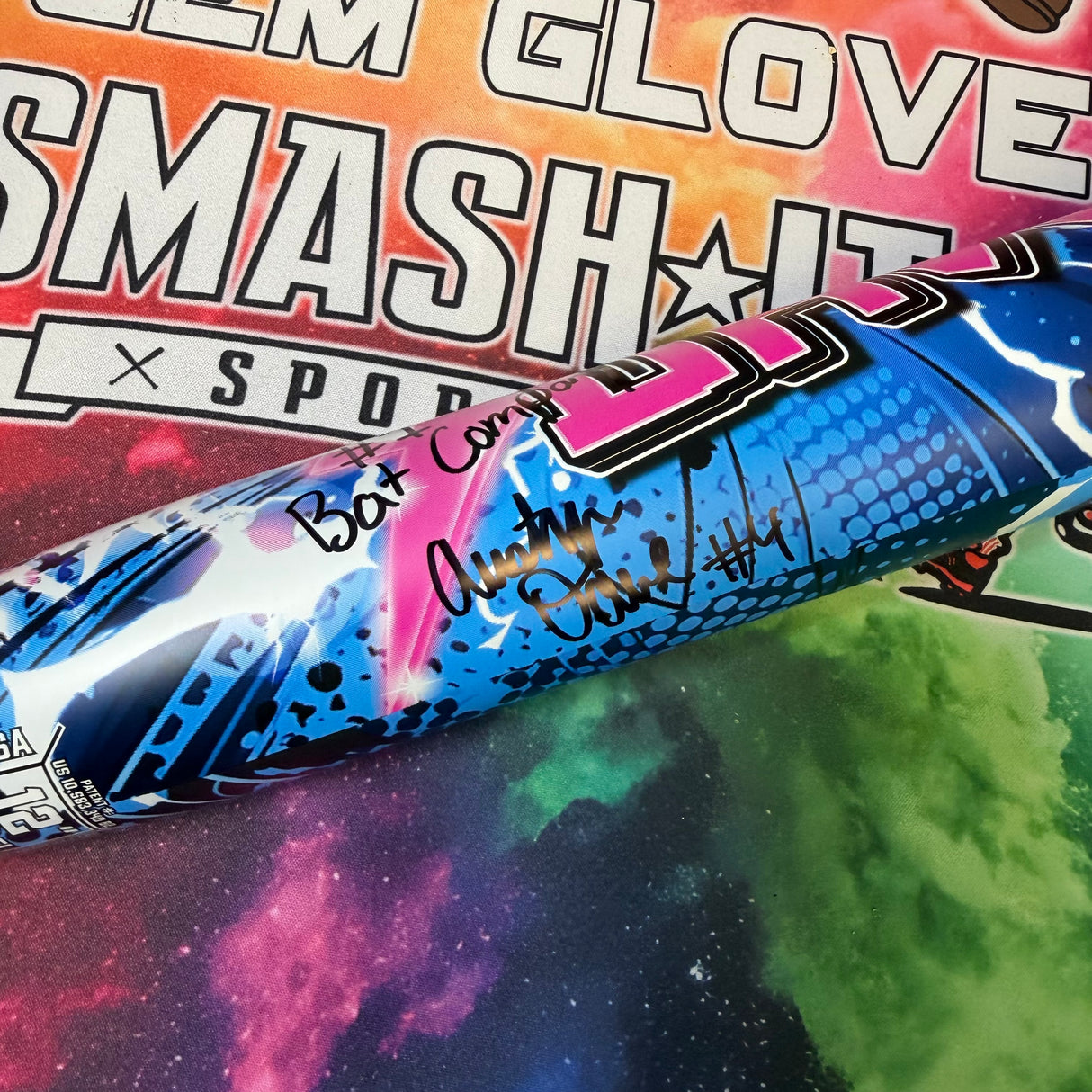 AUTOGRAPHED 2026 Anarchy Shock and Dawe Cartoon USA/ASA Inscribed #1 Bat Company (AUCTION)