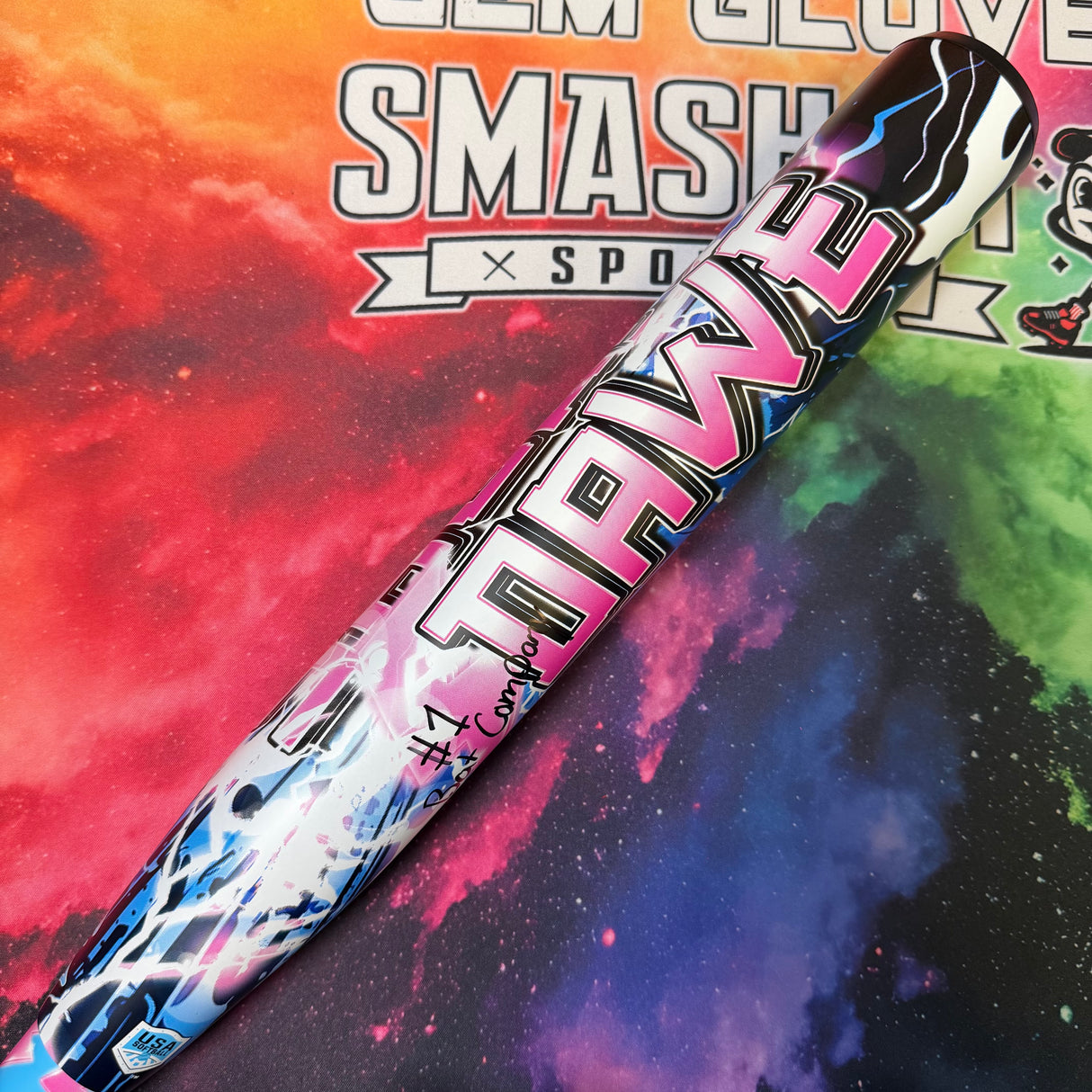 AUTOGRAPHED 2026 Anarchy Shock and Dawe Cartoon USA/ASA Inscribed #1 Bat Company (AUCTION)