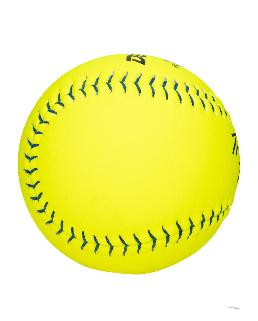 Dudley Thunder ZN Blue Stitch Hardcore 44/375 12" Slowpitch Softballs - 412HBN