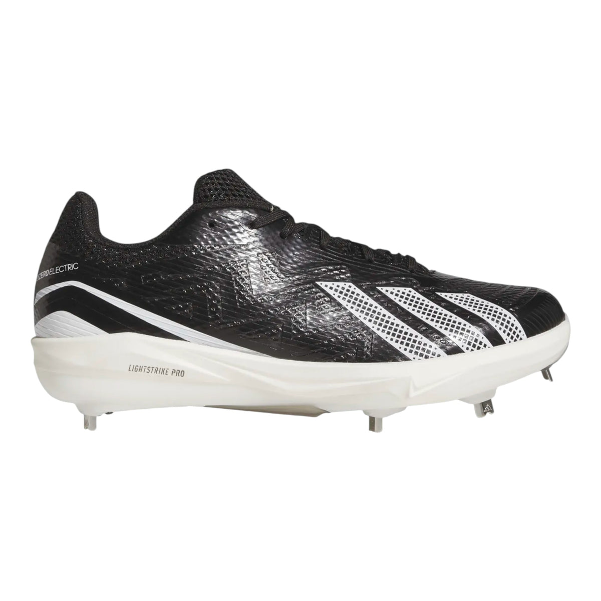 Adidas Adizero Electric 3.0 Metal Baseball Cleats - Black