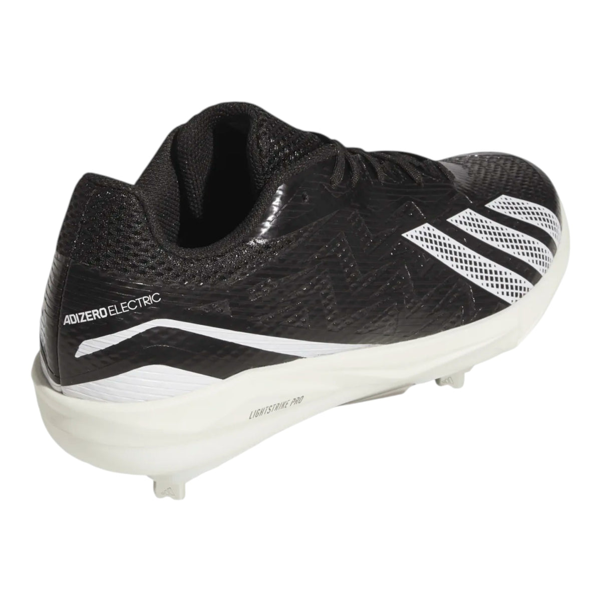 Adidas Adizero Electric 3.0 Metal Baseball Cleats - Black