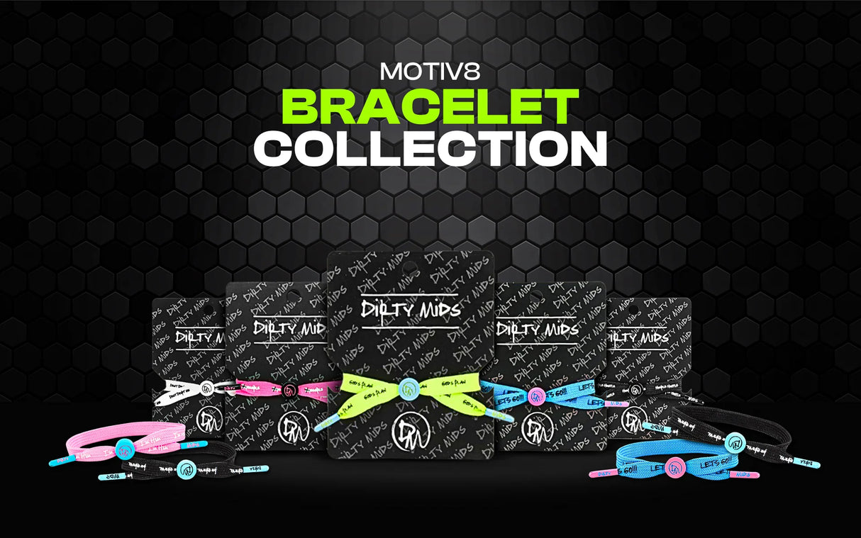 Dirty Mids Motiv8 Braclet Collection (Multiple Colors)