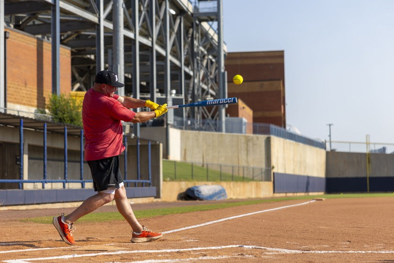 2025 Marucci Chocolate Crush Blue Loaded USSSA Slowpitch Softball Bat - MSPCCB1LU