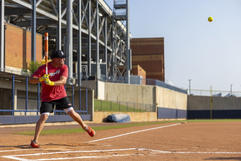 2025 Marucci Chocolate Crush Orange Balanced USSSA Slowpitch Softball Bat - MSPCCO1BU
