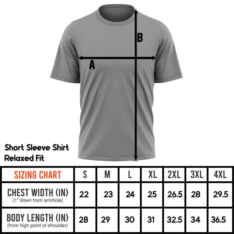 Easton EVO-Tech Short Sleeve Shirt - Grey/Navy Merica Logo - Smash It Sports