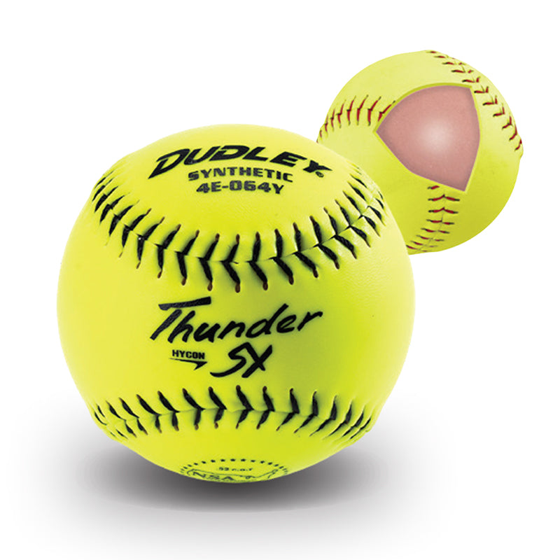 Dudley Thunder SY Hycon NSA 11" Slowpitch Softballs 4E064Y