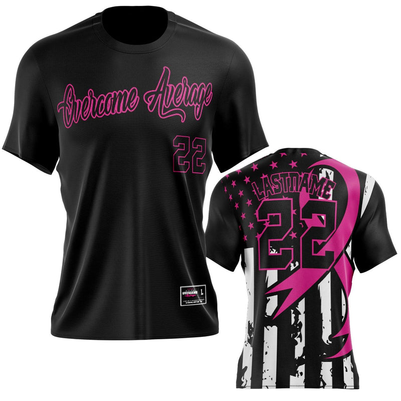 Breast Cancer Awareness - Short Sleeve Jersey (Customized Buy-In) - Smash It Sports