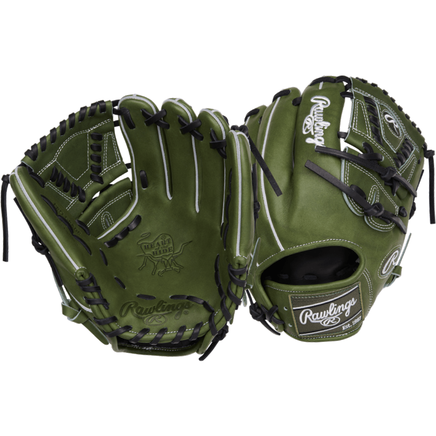 Rawlings PRO206-9 12 Heart of The Hide Patriot Baseball Glove Pitcher / Infield