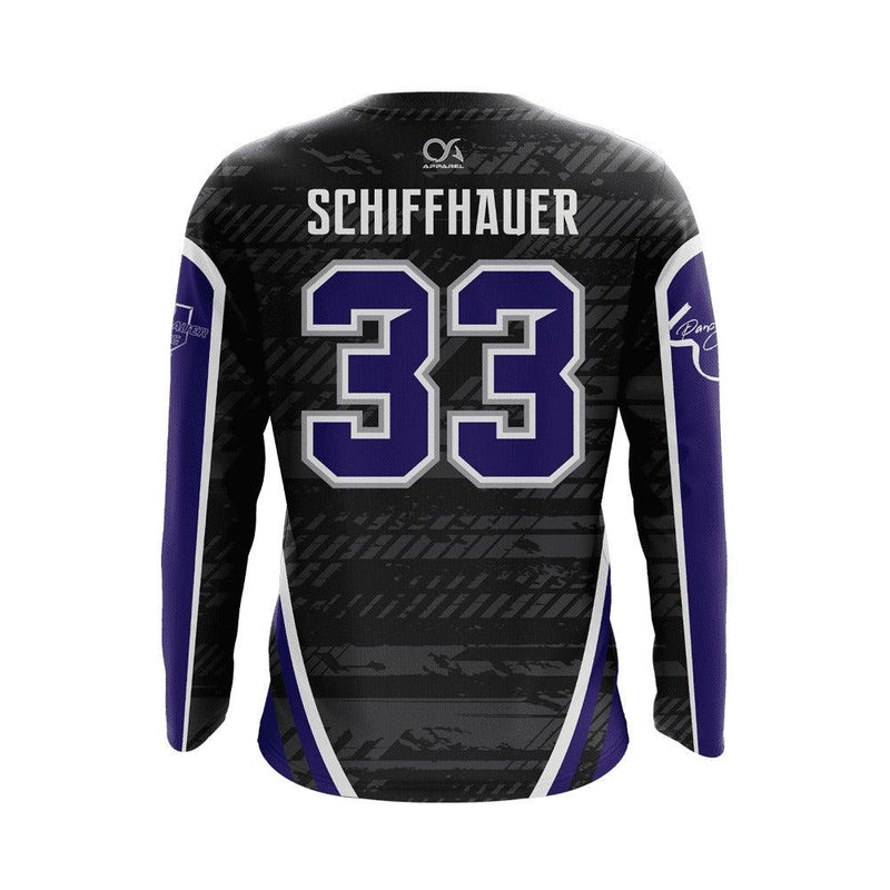 Schiffhauer Strong - Long Sleeve Jersey (Customized Buy-In) - Purple - Smash It Sports