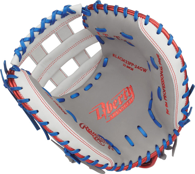 Rawlings Liberty Advanced 33" Softball Catchers Mitt/Glove - RLACM33FP-24GW