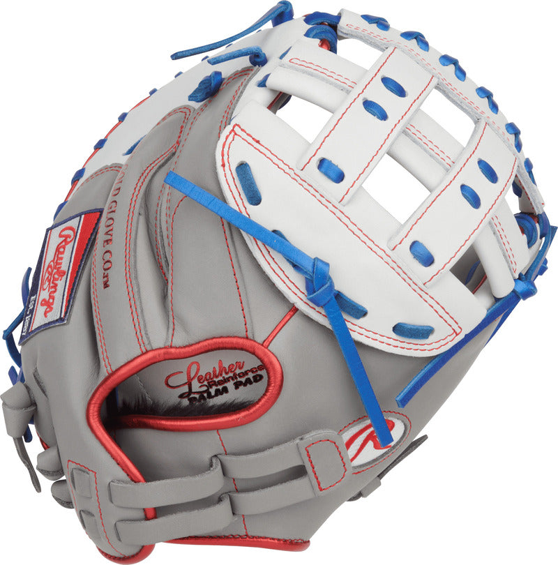 Rawlings Liberty Advanced 33" Softball Catchers Mitt/Glove - RLACM33FP-24GW