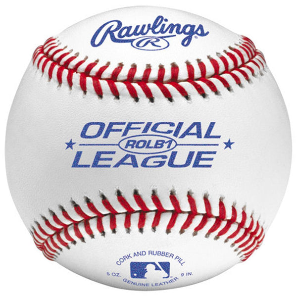 Rawlings Official League Baseballs (Tournament Grade) - ROLB (Dozen)