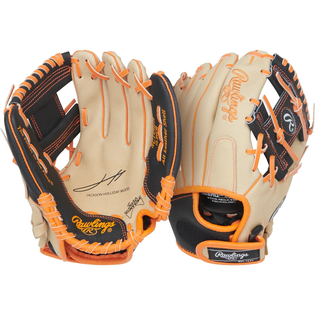 Rawlings Sure Catch Series Jackson Holliday Signature 10" Youth Baseball Fielding Glove - SC100JH