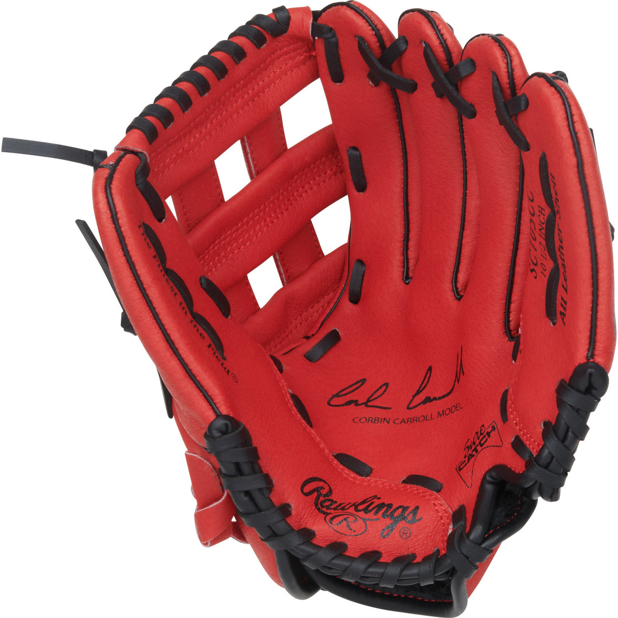 Rawlings Sure Catch Series Corbin Carroll Signature 10.5" Youth Baseball Fielding Glove - SC105CCC