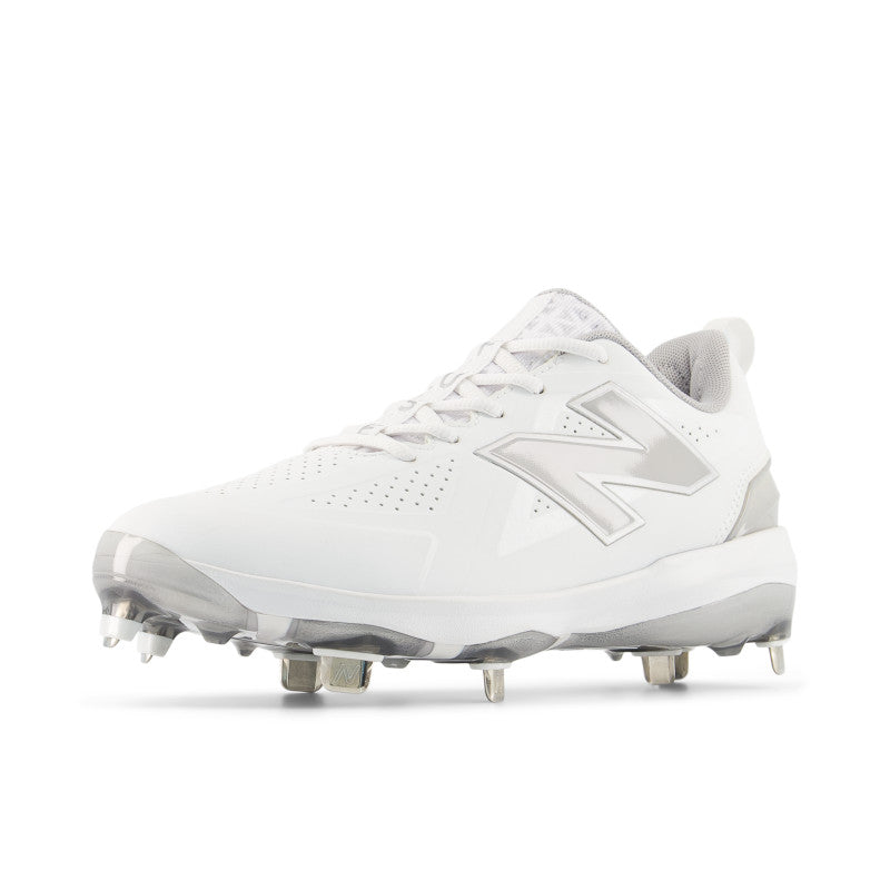 New Balance Women's FuelCell FUSE v5 Metal Fastpitch Softball Cleats - White - SMFUSEW5