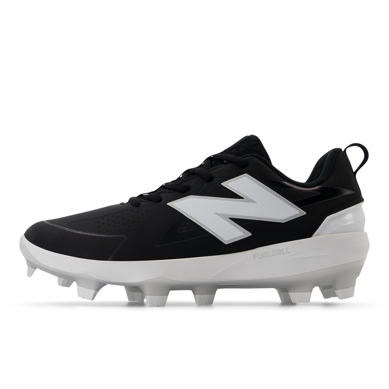 New Balance Women's FUSE v5 Molded Fastpitch Softball Cleats - Black/White - SPFUSEK5 – Product View | Smash It Sports | core