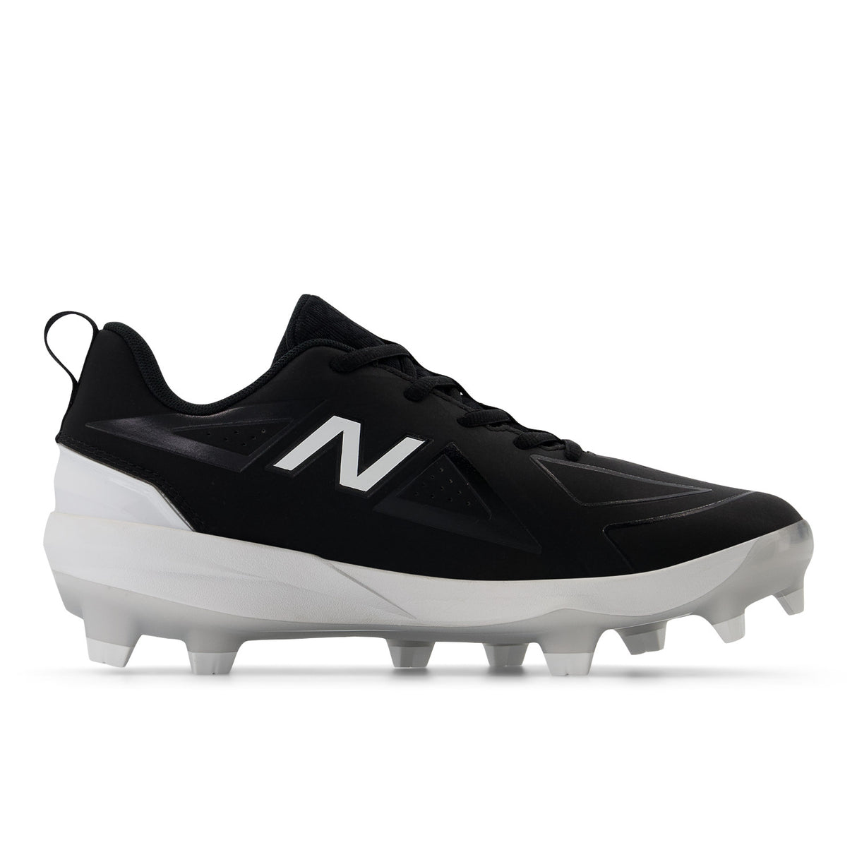 New Balance Women's FUSE v5 Molded Fastpitch Softball Cleats - Black/White - SPFUSEK5