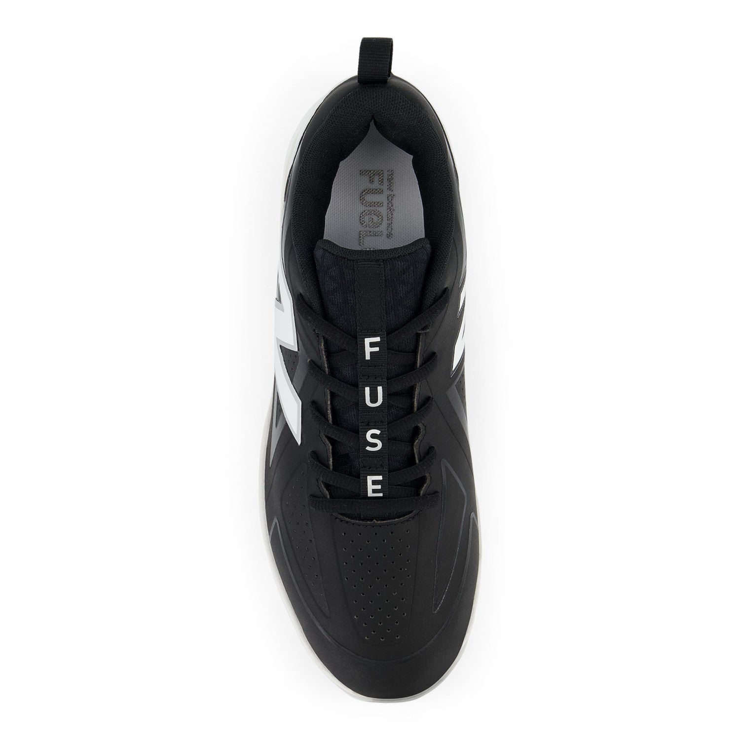 New Balance Women's FUSE v5 Molded Fastpitch Softball Cleats - Black/White - SPFUSEK5 – Product View | Smash It Sports | core