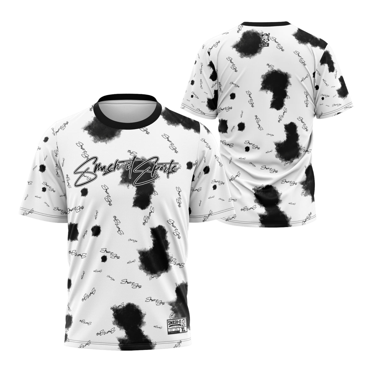 Smash It Sports Short Sleeve Shirt - Inkblot