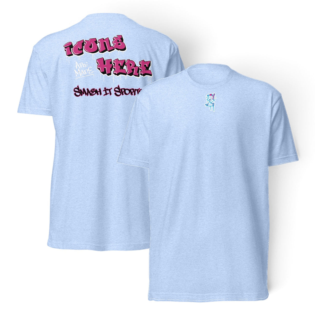 Smash It Sports T-Shirt - Icons Made Here (Multiple Colors)