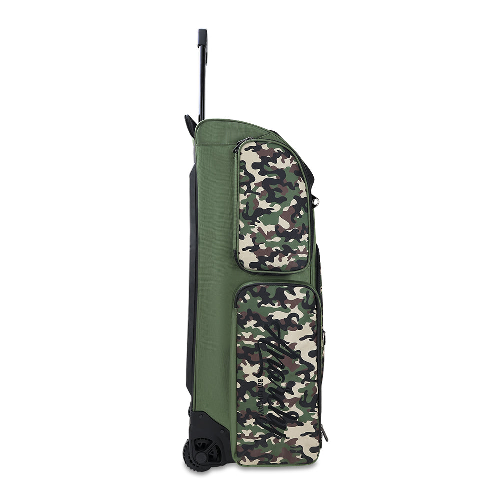 2025 Smash Ops Guerrilla V4 Roller Bag Anarchy Edition - Green Camo