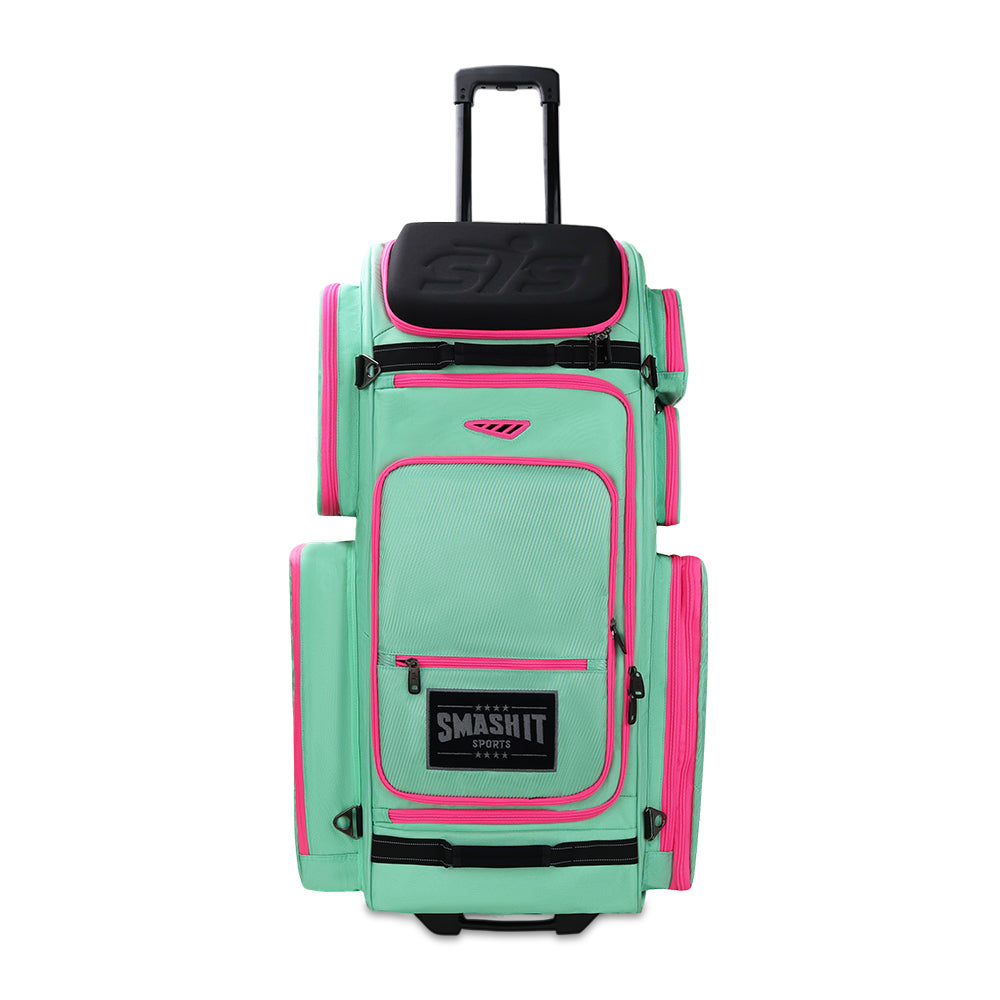 2025 Smash Ops Guerrilla V4 Roller Bag - Mint/Pink