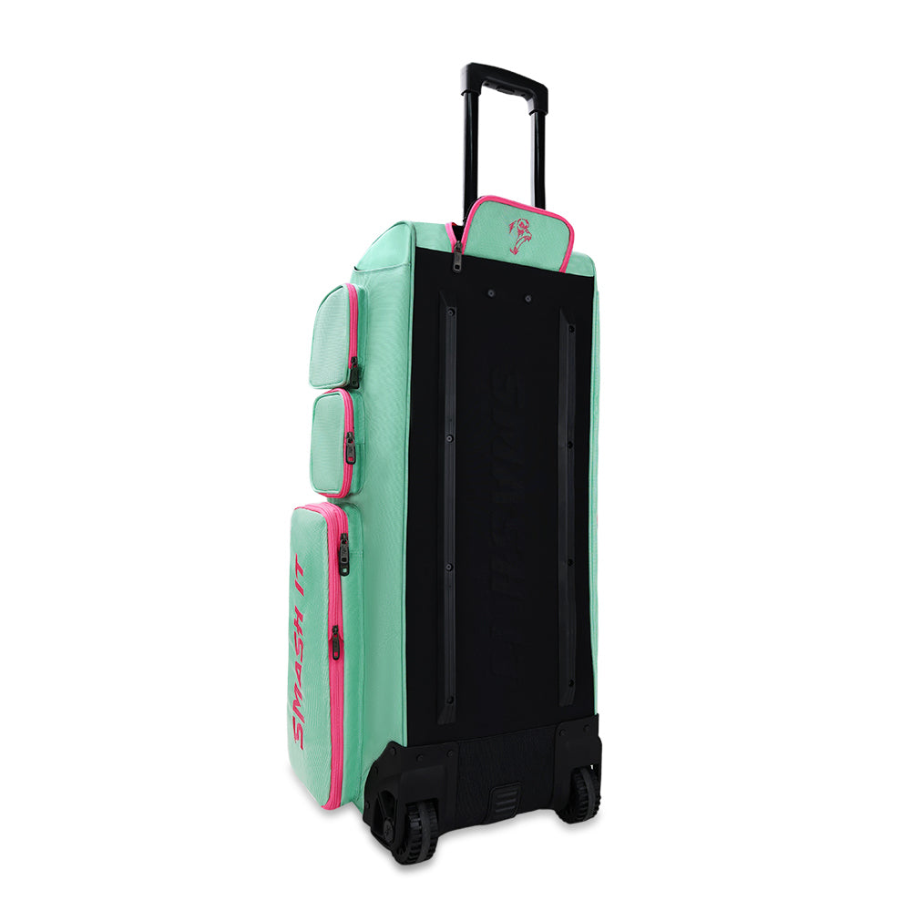 2025 Smash Ops Guerrilla V4 Roller Bag - Mint/Pink