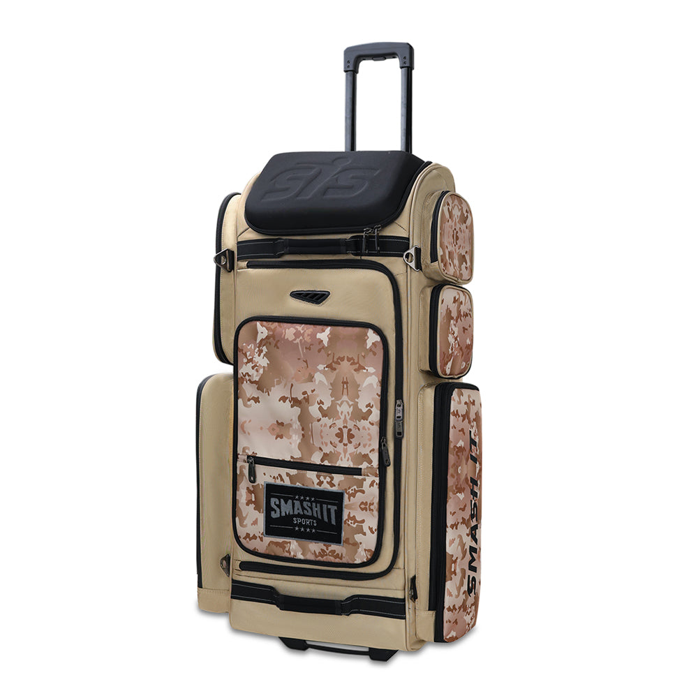 2025 Smash Ops Guerrilla V4 Roller Bag - Desert Camo