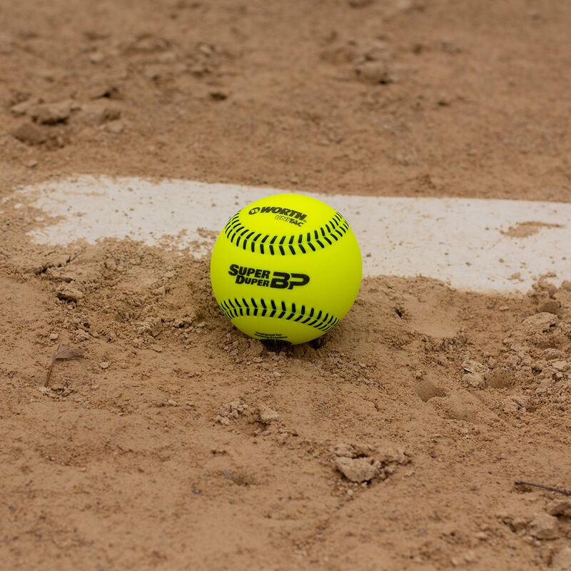 Worth Super Duper BP Ball 12" Slowpitch Softballs - WBP12UT