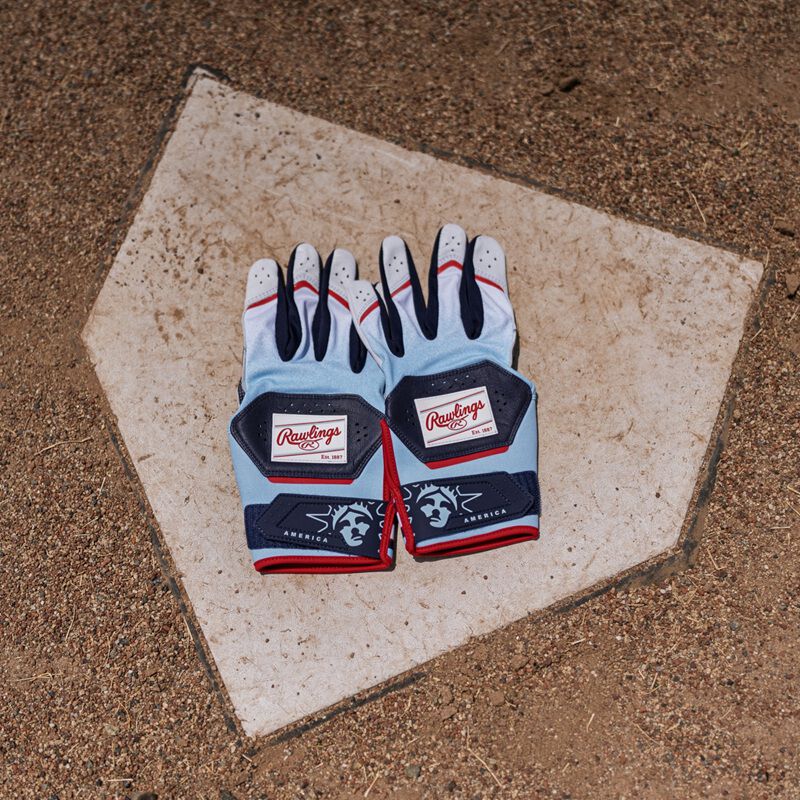 Rawlings Americana Collection Workhorse Batting Gloves