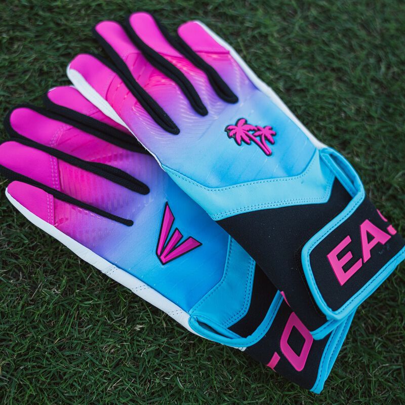 Easton Walk-Off Ethos Baseball Batting Gloves - South Beach