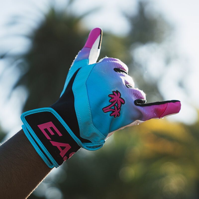 Easton Walk-Off Ethos Baseball Batting Gloves - South Beach