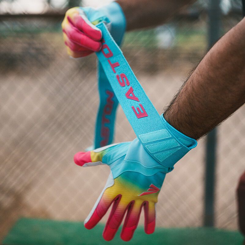 Easton Walk-Off Locked In Ethos Baseball Batting Gloves - Fire
