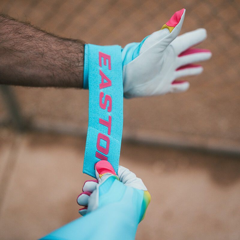 Easton Walk-Off Locked In Ethos Baseball Batting Gloves - Fire
