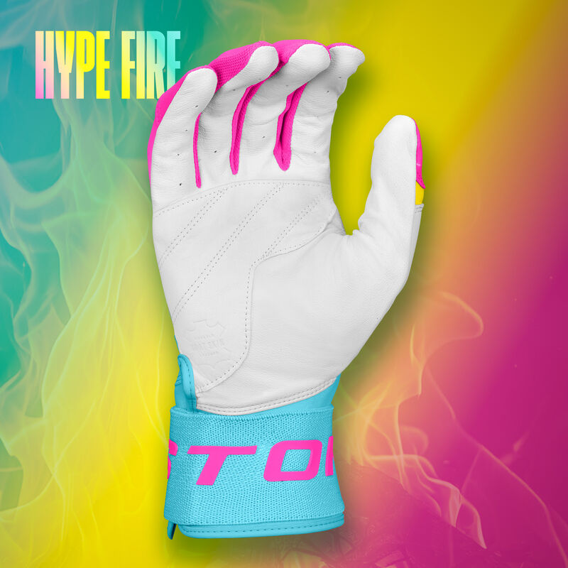 Easton Walk-Off Locked In Ethos Baseball Batting Gloves - Fire