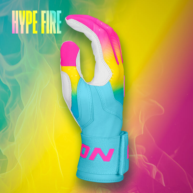 Easton Walk-Off Locked In Ethos Baseball Batting Gloves - Fire
