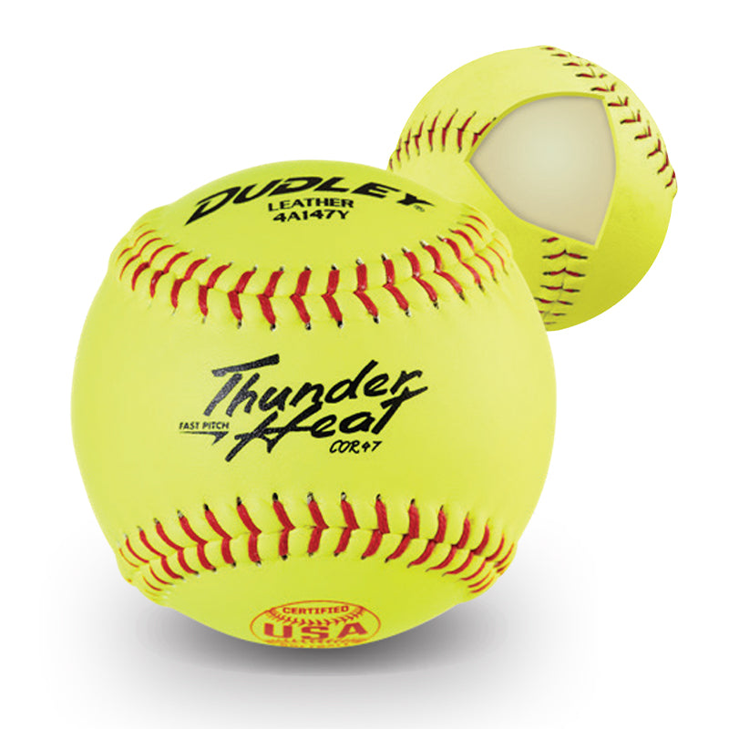 Dudley Thunder Heat 47/375 USA 12" Fastpitch Softballs - 4A147Y