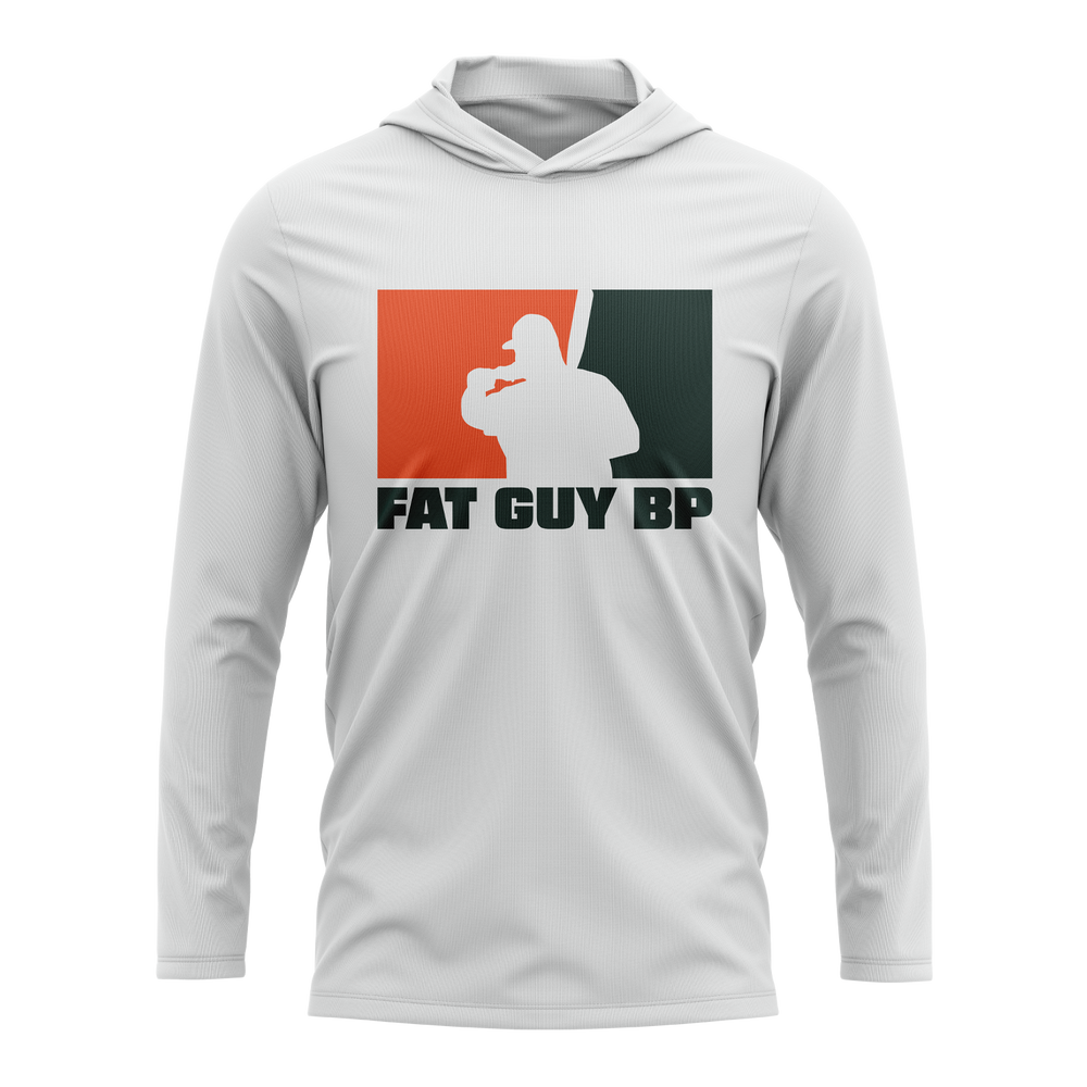 Fat Guy BP - Semi-Sub Hooded Long Sleeve Shirt - (Multiple Colors)