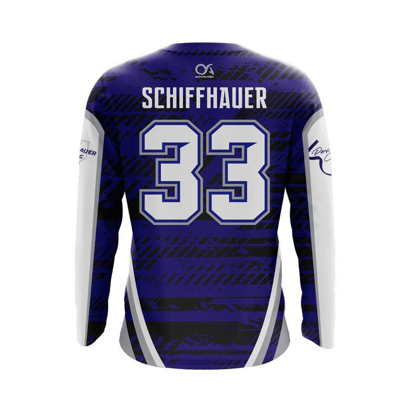Schiffhauer Strong - Long Sleeve Jersey (Customized Buy-In) - White - Smash It Sports