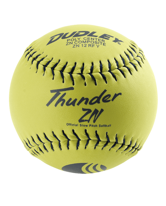 Dudley Thunder ZN Classic-M Stamp 40/325 USSSA 12" Slowpitch Softballs - 4U540Y