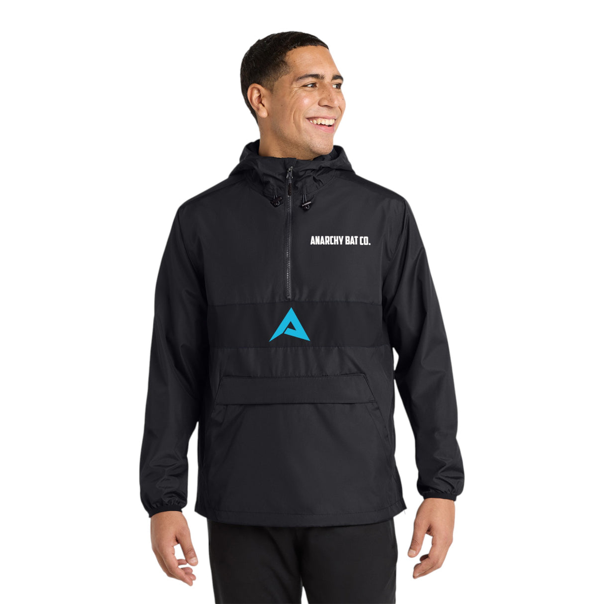 Anarchy Hooded Pullover Jacket (Multiple Colors)