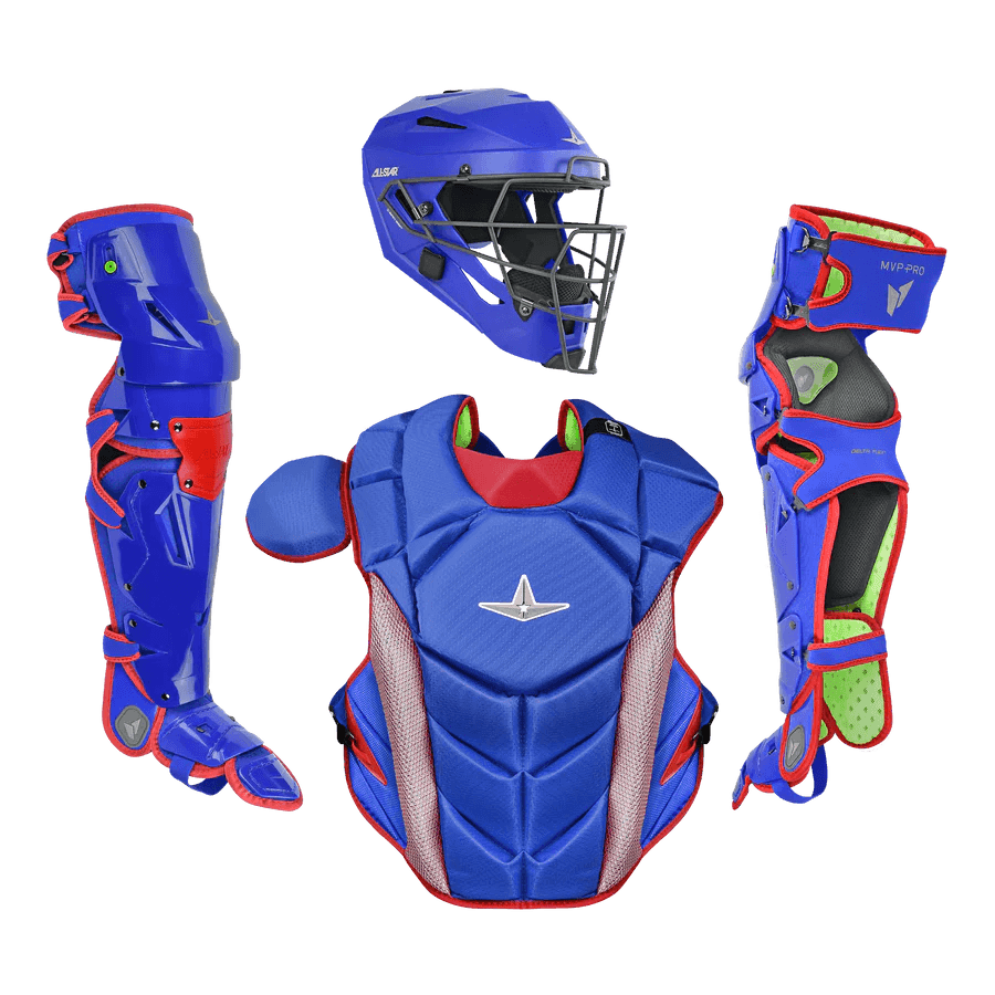 All-Star MVP-PRO Series Adult Catchers Set - Solid Colors - Smash It Sports