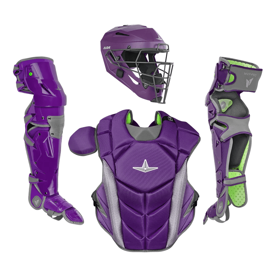 All-Star MVP-PRO Series Adult Catchers Set - Solid Colors - Smash It Sports